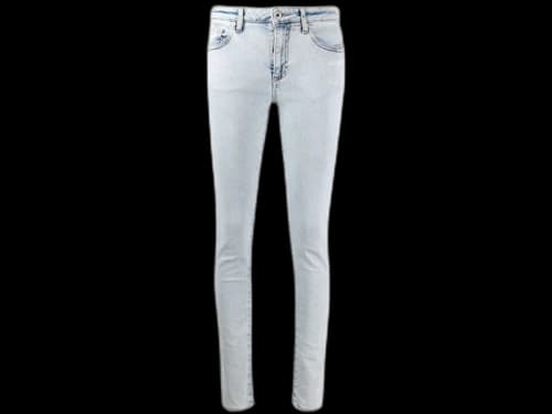 OFF-WHITE Skinny Denim Jeans Blue/White