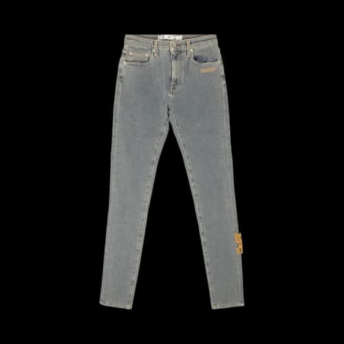 Off-White Stretch Skinny Denim Jeans 'Blue'