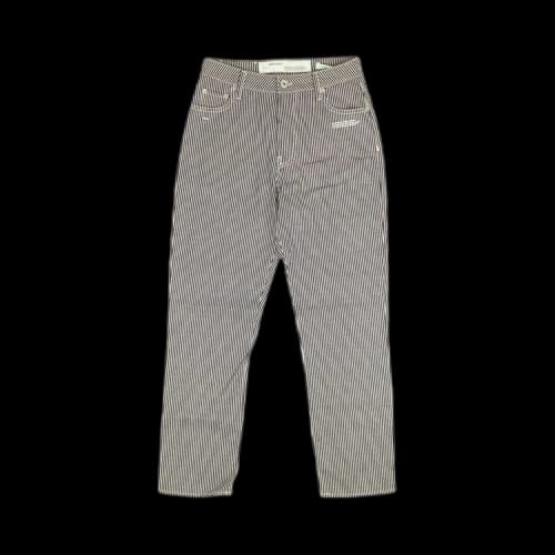 Off-White Line Straight Leg Denim 5 Pockets 'Black'