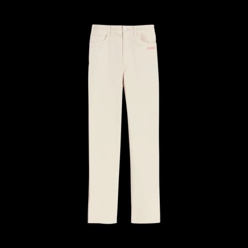 Off-White Split Slim Fit Jeans 'White'