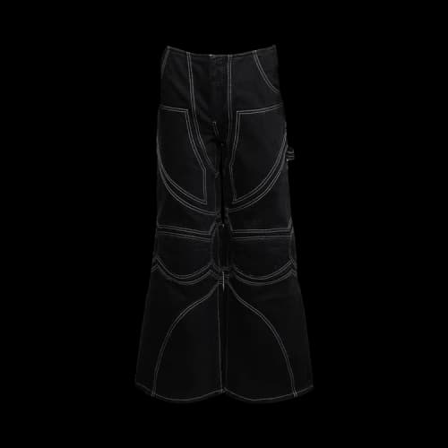 Off-White Motorcycle Low Waist Pant 'Black'