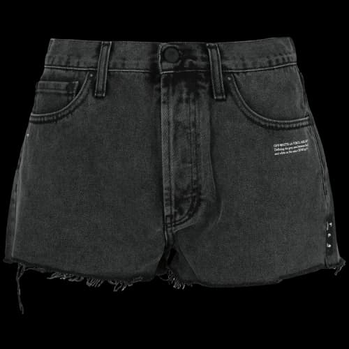 Off-White Denim Shorts 'Dark Grey'