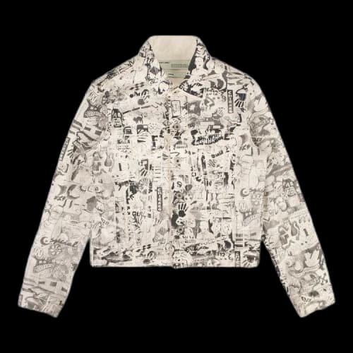 Off-White Denim Jacket 'White'