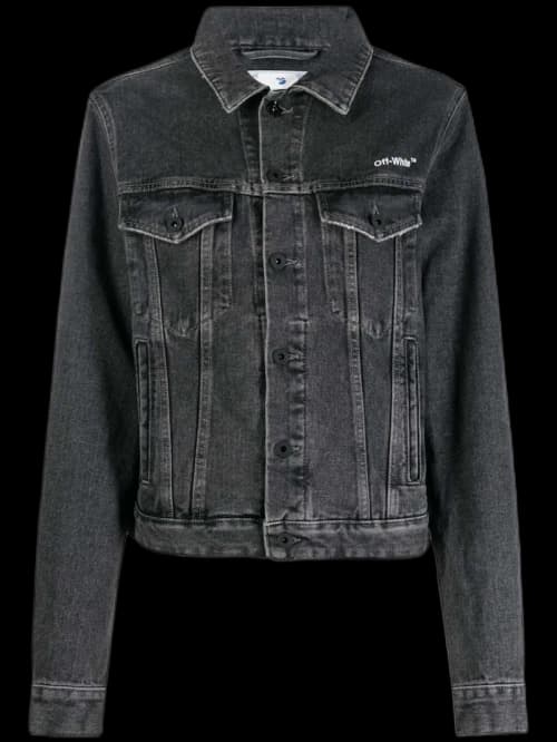 OFF-WHITE Diag Regular Jacket Dark Grey