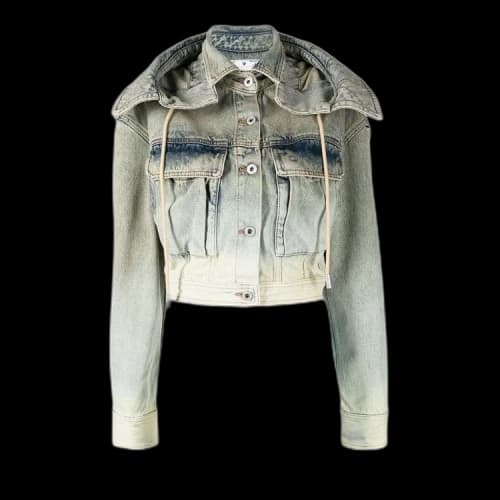 Off-White Toybox Laundry Hooded Jacket 'Mint'