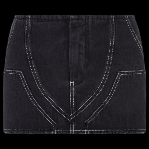 Off-White Motorcycle Mini Skirt 'Black'