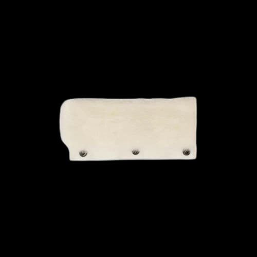 Off-White Fur Handle Cover Top Handle Bag 'White'