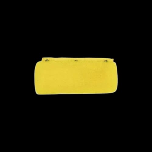 Off-White Fur Handle Cover Top Handle Bag 'Yellow'