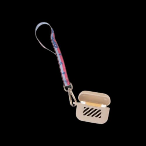 Off-White Diag Airpods Pro Cover 'White/Black'