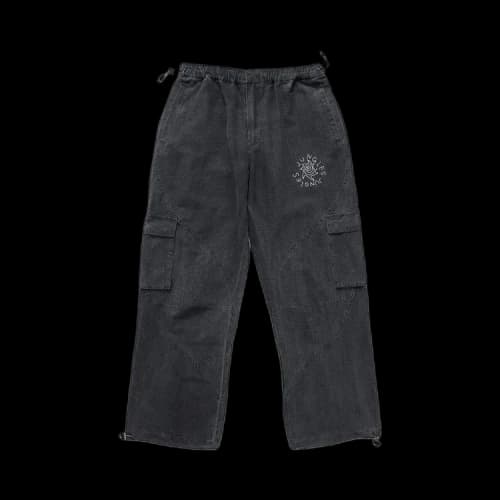 Jungles Washed Ripstop Parachute Pant 'Grey'
