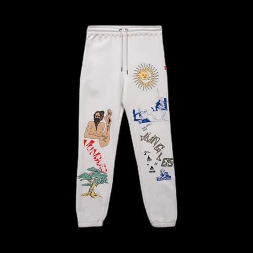 Jungles Run Devil Run Sweatpants 'Grey'
