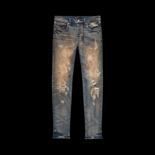 PURPLE BRAND Low Rise Skinny Jeans 'Blue'