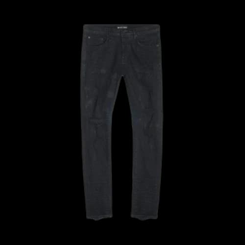 Purple Brand Black Oil Spill Jean Black