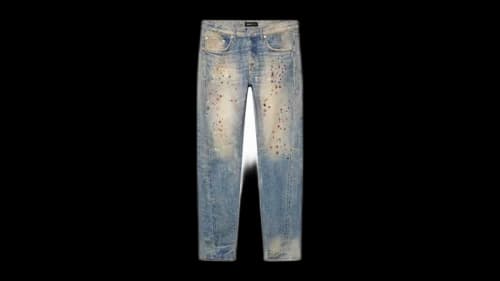 Purple Brand Skinny Cyanine Jewel Jeans Indigo