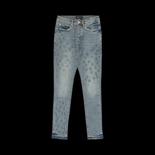 PURPLE BRAND Embossed P001 Denim 'Blue'