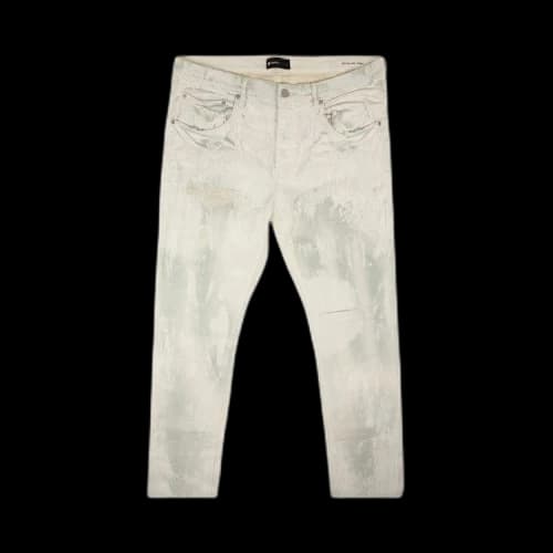 PURPLE BRAND Low Rise Skinny Jean 'White'