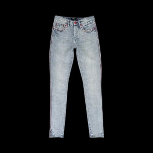 PURPLE BRAND Light Red Pop Jean Skinny Jeans 'Indigo'
