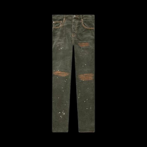 PURPLE BRAND 3-Needle Forest Wash Repair Skinny Jeans 'Indigo'
