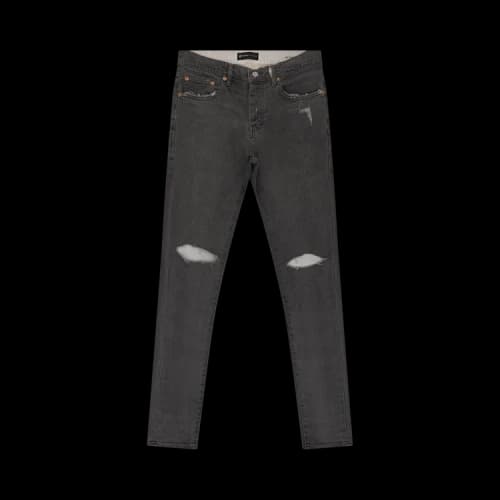 PURPLE BRAND Coated White P001 Jeans 'Grey'
