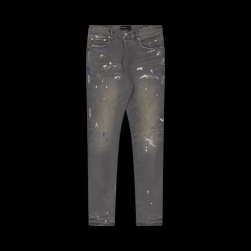 PURPLE BRAND P001 Dirty Destroy Jeans 'Grey'