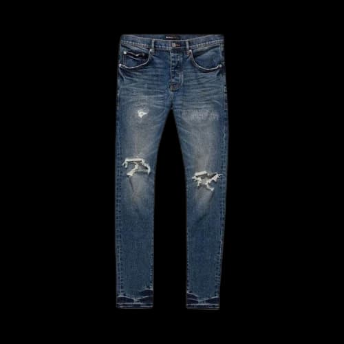 PURPLE BRAND Blowout Released Hem Pants 'Indigo'