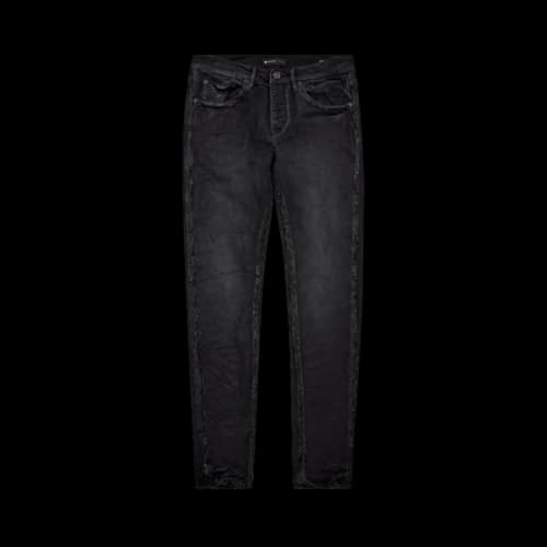 PURPLE BRAND Inside Out Frayed Skinny Jeans 'Black'