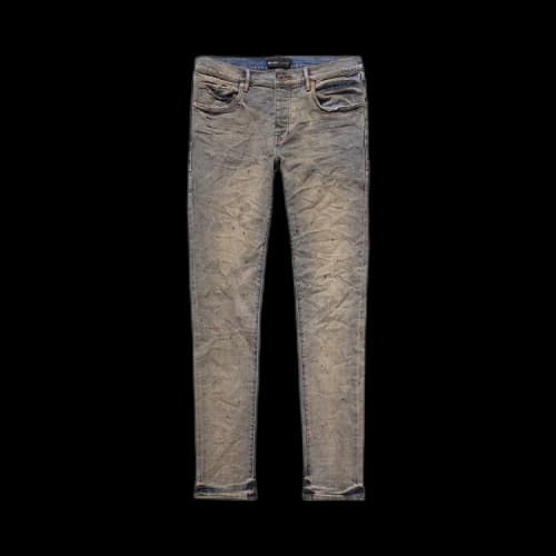Purple Brand Indigo Oil Repair Jeans Indigo
