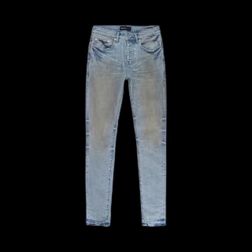 PURPLE BRAND Light Plain Vintage Heavy Dirty Skinny Jeans 'Indigo'