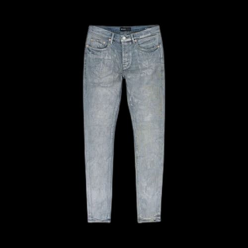 PURPLE BRAND Iridescent Pearl Skinny Jeans 'Indigo'
