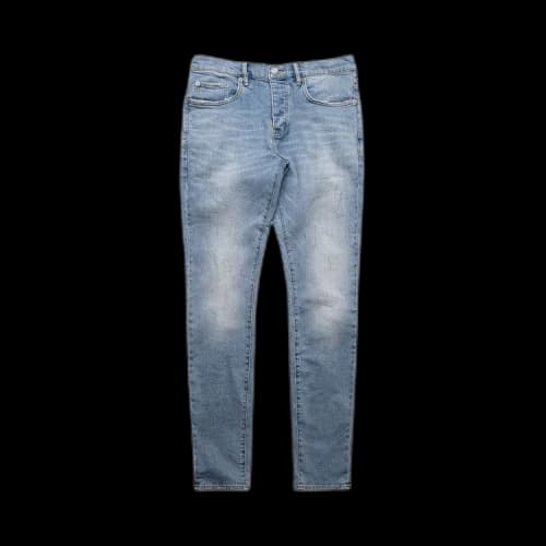 PURPLE BRAND Low Rise Skinny Jean 'Light Indigo'