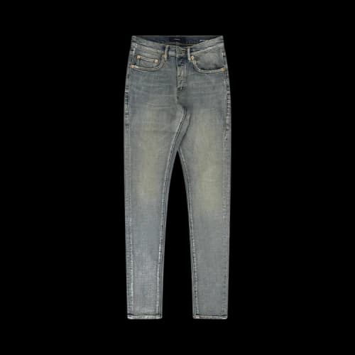 PURPLE BRAND Metallic Silver P001 Jeans 'Indigo'