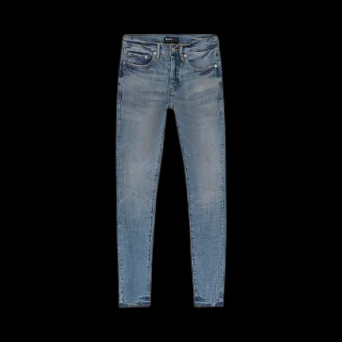 PURPLE BRAND Crinkled Skinny Jeans 'Indigo'
