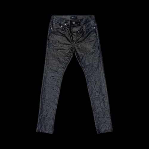 PURPLE BRAND Patent Film Denim 'Black'