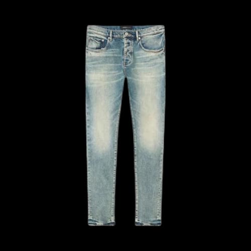 PURPLE BRAND Skinny Electric Tint Jeans 'Mid Indigo'