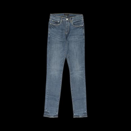 PURPLE BRAND Skinny Vintage Coated Denim 'Blue'