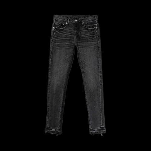 PURPLE BRAND Shadow Inseam Low Rise Slim Jeans 'Black'