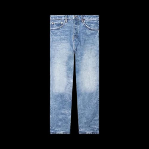 PURPLE BRAND Skinny Coated Jeans 'Light Indigo'