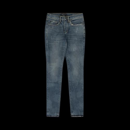 PURPLE BRAND Perforated Denim 'Indigo'