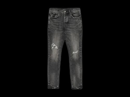 Purple Brand Skinny Week Old Wash Jean Black