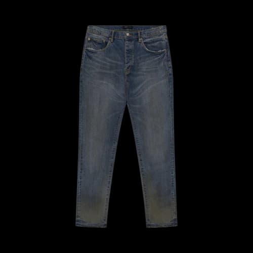PURPLE BRAND Skinny Cracked Bronze Jeans 'Blue'