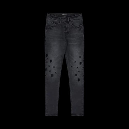 PURPLE BRAND Tuffetage Monogram P001 Jeans 'Black'