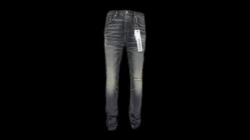 Purple Brand 2 Year Dirty Fade Jean Black