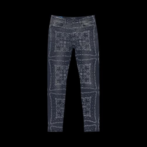 PURPLE BRAND Low Rise Slim Jeans 'Black'
