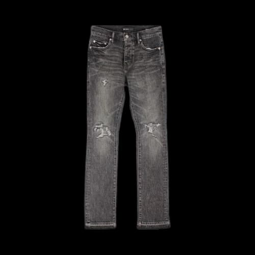 PURPLE BRAND Blowout Released Hem Jean 'Black'