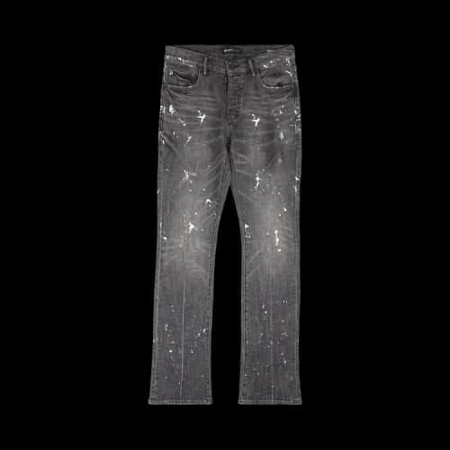 PURPLE BRAND Super Faded Boot Jean 'Black'
