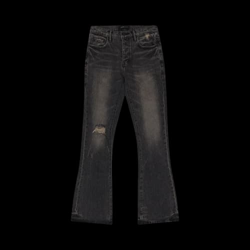 PURPLE BRAND Vintage Flare Blowout P004 Jeans 'Black'