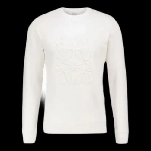 LOEWE Anagram Embroidered Sports White