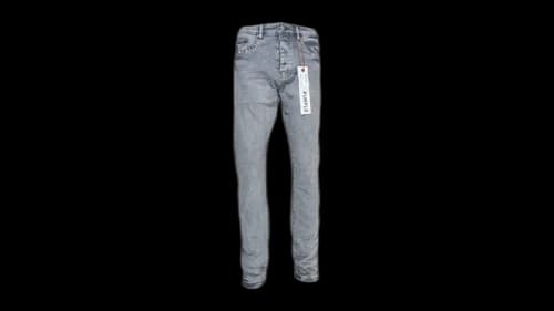Purple Brand P005-AYDG325 Alloy Studs Jean Overdyed Grey
