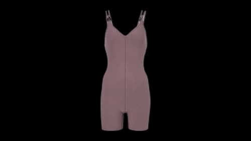 Alo Yoga Alosoft Suns Out Romper Raisinette