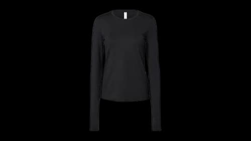 Alo Yoga Alosoft Finesse Jersey Top Black